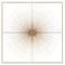 CosmoLiving by Cosmopolitan Gold Iron Modern Wall Décor